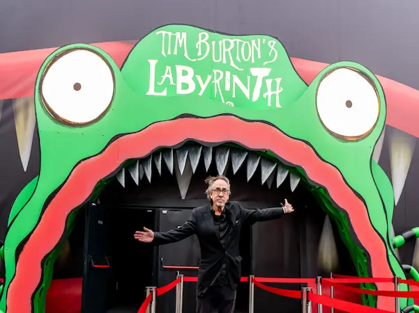 Immersive Tim Burton Exhibition Celebrates His Whimsical Works